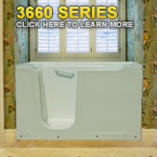 3660 Series Walk In Tubs